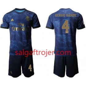 Real Madrid Fodboldtrøjer Sergio Ramos 4 Børn Udebanesæt 2019/20 Kort ærmer